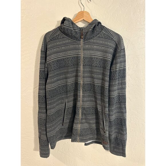 Sherpa Adventure Gear Namgyal Wool Hoodie Sweater Jacket - Picture 1 of 12